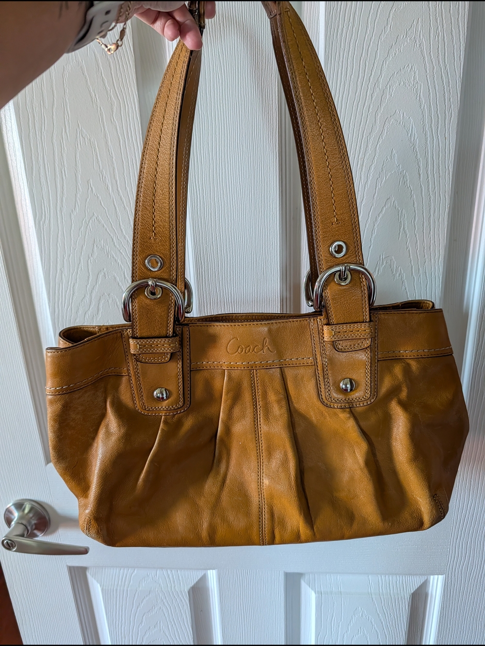 Coach Soho Leather Shoulder Bag